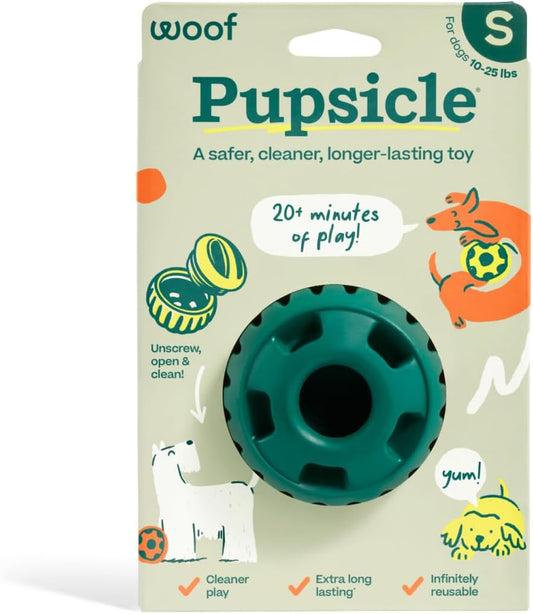 Pupsicle - Long-Lasting Interactive Dog Toy to Keep Your Pup Busy and Distracted - Safe for Dogs - Low-Mess Design - Dog Toys for Small Dogs 10-25 Lbs